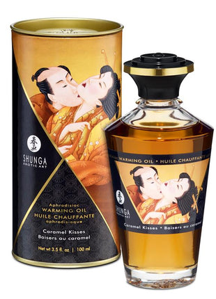 Shunga Warming Massage Oil Caramel Aroma
