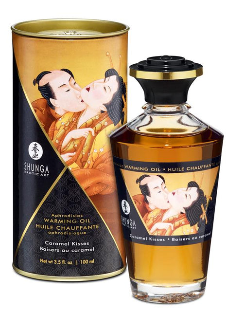 Shunga Warming Massage Oil Caramel Aroma