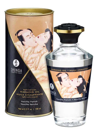 Shunga Warming Massage Oil Vanilla Aroma