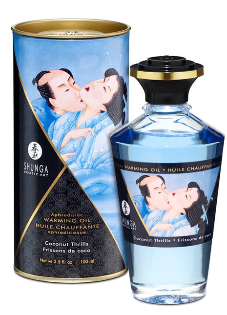 Shunga Warming Massage Oil Coconut Aroma