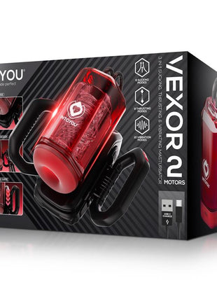 Vexor 3 in 1 Male Masturbator Sucking Thrusting and Vibrator USB C