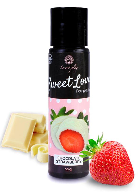 Sweet Love Lubricant Strawberry White Chocolate 60 ml