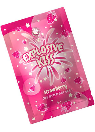 Explosive Candies Oral Sex Popping Candies 1 Sachet Strawberry Flavor
