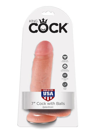 King Cock Cock with Balls 7 Flesh