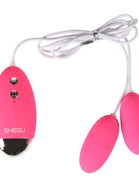 Double Vibrating Egg Silicone Yuesi