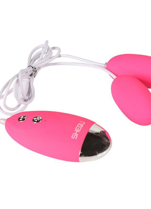 Double Vibrating Egg Silicone Yuesi