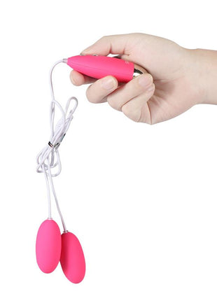 Double Vibrating Egg Silicone Yuesi