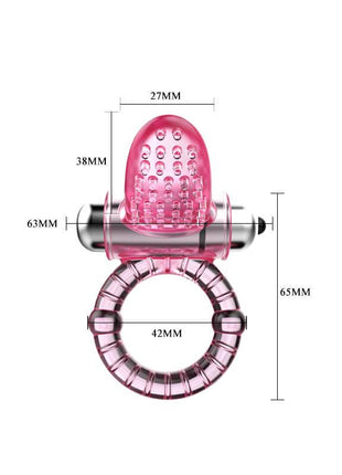 Sweet Vibrating Ring Pink
