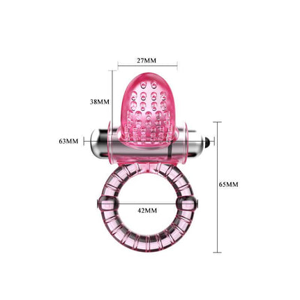 Sweet Vibrating Ring Pink
