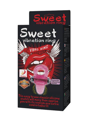Sweet Vibrating Ring Pink