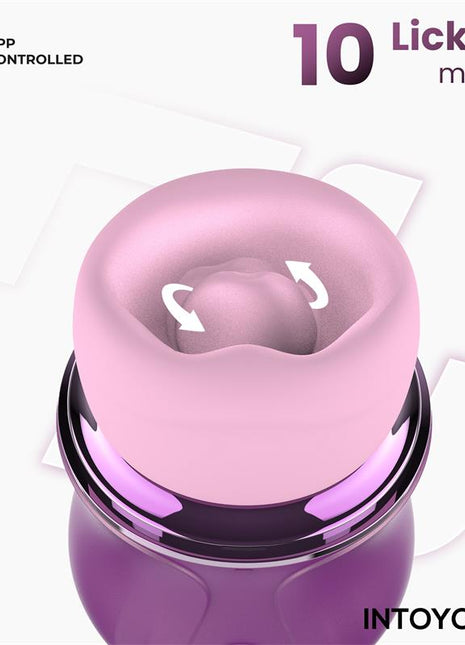 Suvi Stimulator with Licking Biting Suction and Vibration USB C with APP