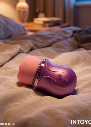 Suvi Stimulator with Licking Biting Suction and Vibration USB C with APP