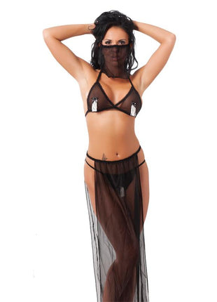 Oriental Costume Black One Size