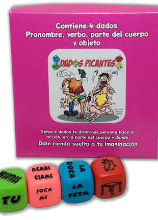 Set of 4 Fluorescent Dice