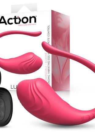 Luvia Vibrating Egg with Remote Control Pink