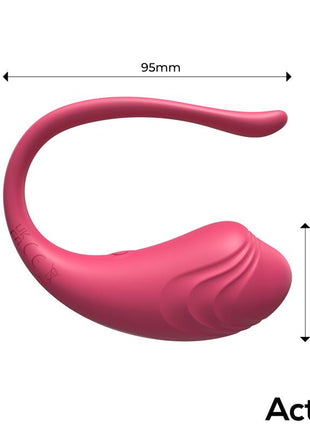 Luvia Vibrating Egg with Remote Control Pink