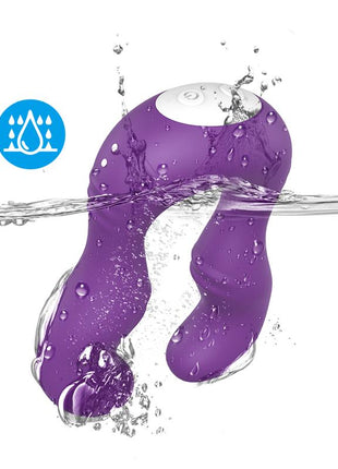 Double headed Couples Vibrator Purple