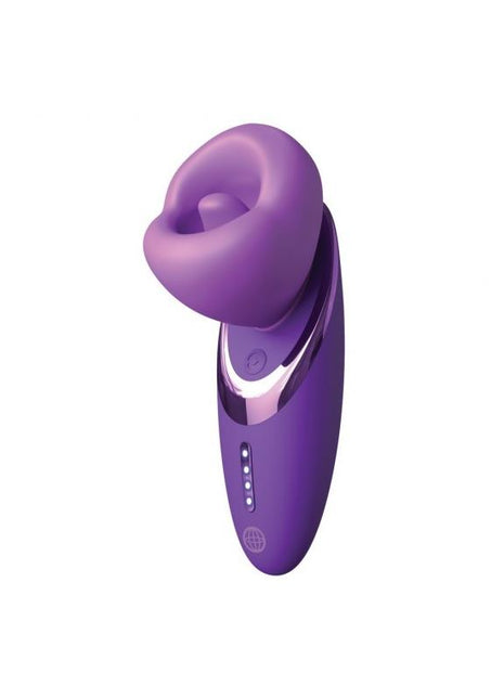 Pleasure Sucker Tongue Stimulator with Suction and Vibration