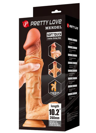 Mendel Sliding Skin Realistic Dildo 26 cm