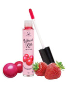 Lip Gloss Vibrant Kiss Flavor Strawberry Gum 7g