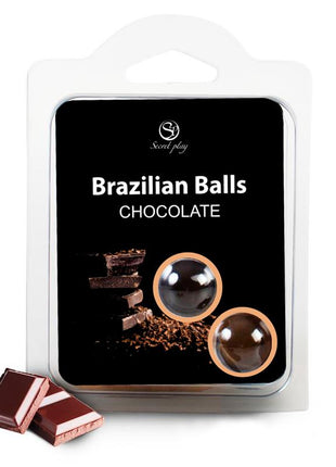 Set 2 Brazilian Balls Chocolate Aroma