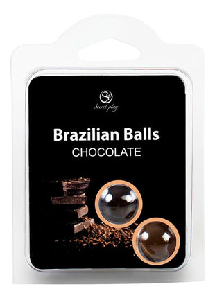Set 2 Brazilian Balls Chocolate Aroma