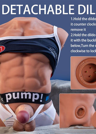 Fitter Torso with Detachable Dildom Thrusting and APP 116 kg