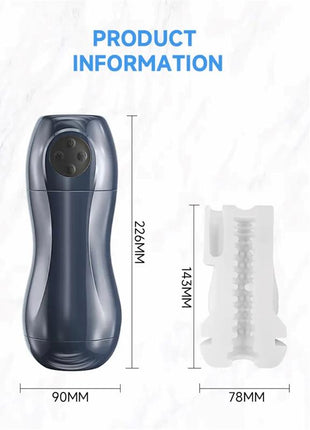 Tronik 20 Sucking and Vibrating Masturbator USB