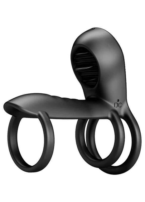 Jammy Triple Vibrating Penis Ring USB