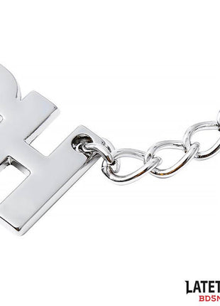 Nipple clamps with Chain - Bitch