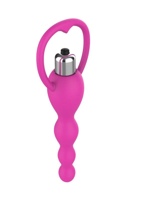 Anal Chain with Vibration Pink