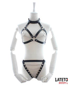 Bra and Panties Bondage Set with Chains