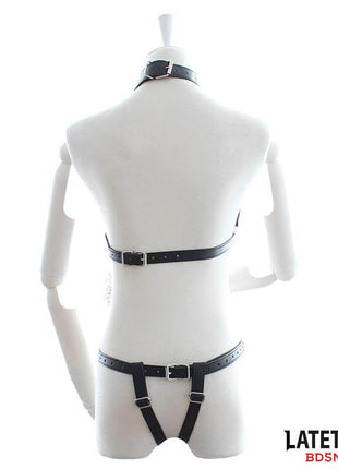Bra and Panties Bondage Set with Chains