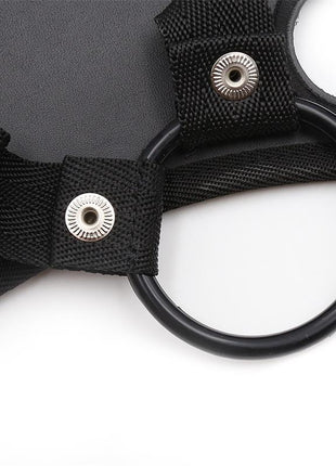 Neoprene Strap On with Silicone Ring Adjustable