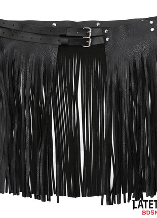 Short Shake Fringe Skirt