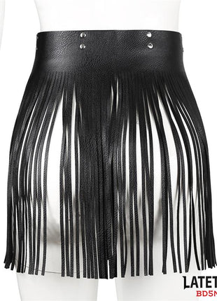 Short Shake Fringe Skirt