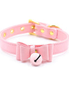 Golden Kitty Cat Collar with Bell