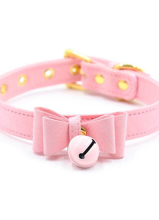 Golden Kitty Cat Collar with Bell