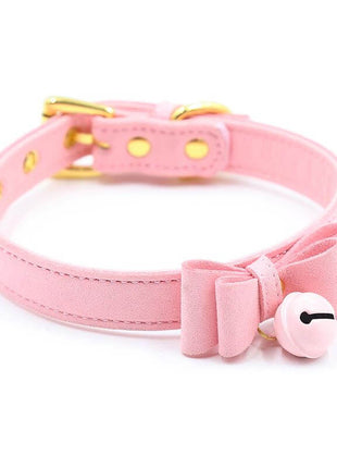 Golden Kitty Cat Collar with Bell