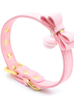 Golden Kitty Cat Collar with Bell