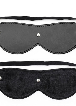Fur Blindfold with 3 Rivets