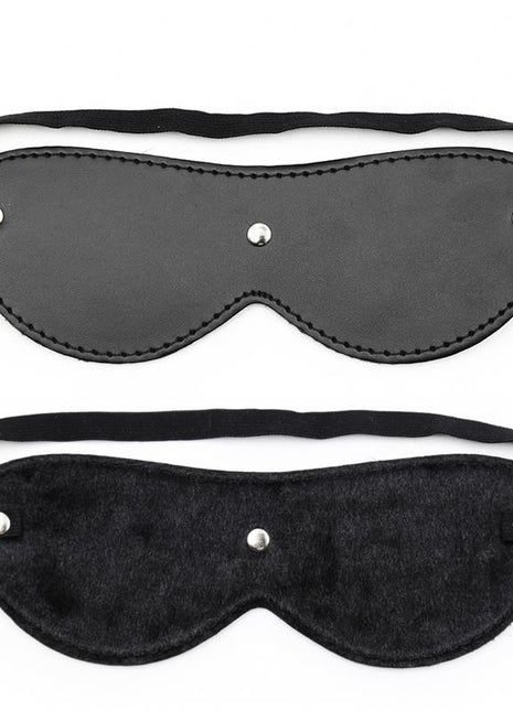 Fur Blindfold with 3 Rivets