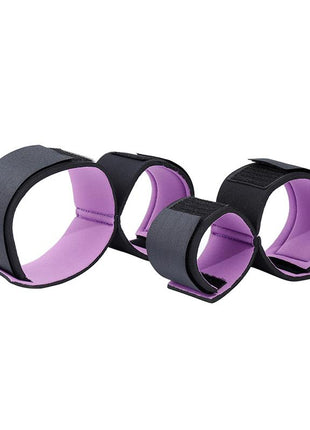Set of restraints with handcuffs and Anklecuffs Adjustable