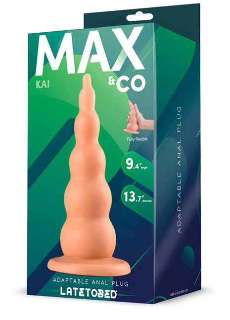 Kai Adaptable Butt Plug Flesh 94 184 cm