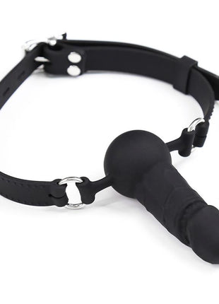 Silicone Dildo Gag Ball Adjustable 36 52 cm