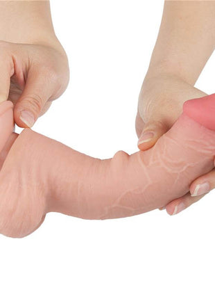 Sliding Skin Dual Layer Dildo 8