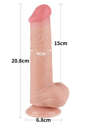 Sliding Skin Dual Layer Dildo 8