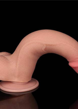 Sliding Skin Dual Layer Dildo 8.5