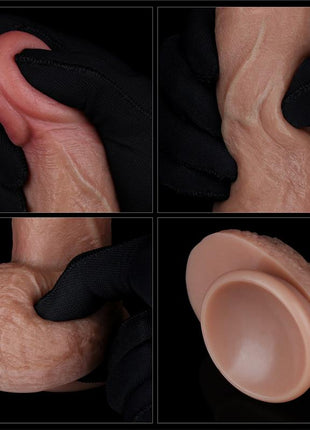 7 Dual Layered Silicone Cock Flesh