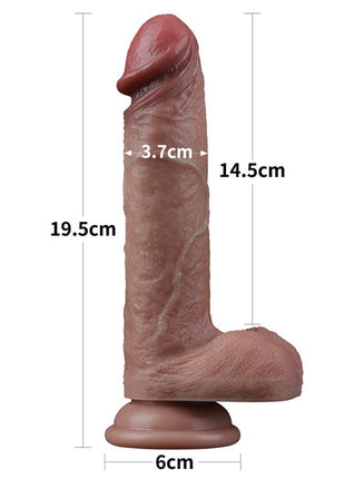 7 Dual Layered Silicone Cock Flesh